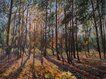 Картина " Осенний лес "